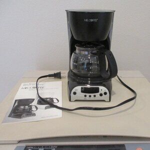 Mr. Coffee 4 Cup Coffee Maker  Black USED